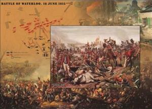 Souvenir Sheet, Battle of Waterloo, Somaliland,  , Battle, Military Forces