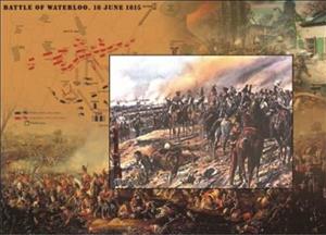 Souvenir Sheet, Battle of Waterloo, Somaliland,  , Battle, Military Forces