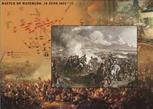 Souvenir Sheet, Battle of Waterloo, Somaliland,  , Battle, Military Forces