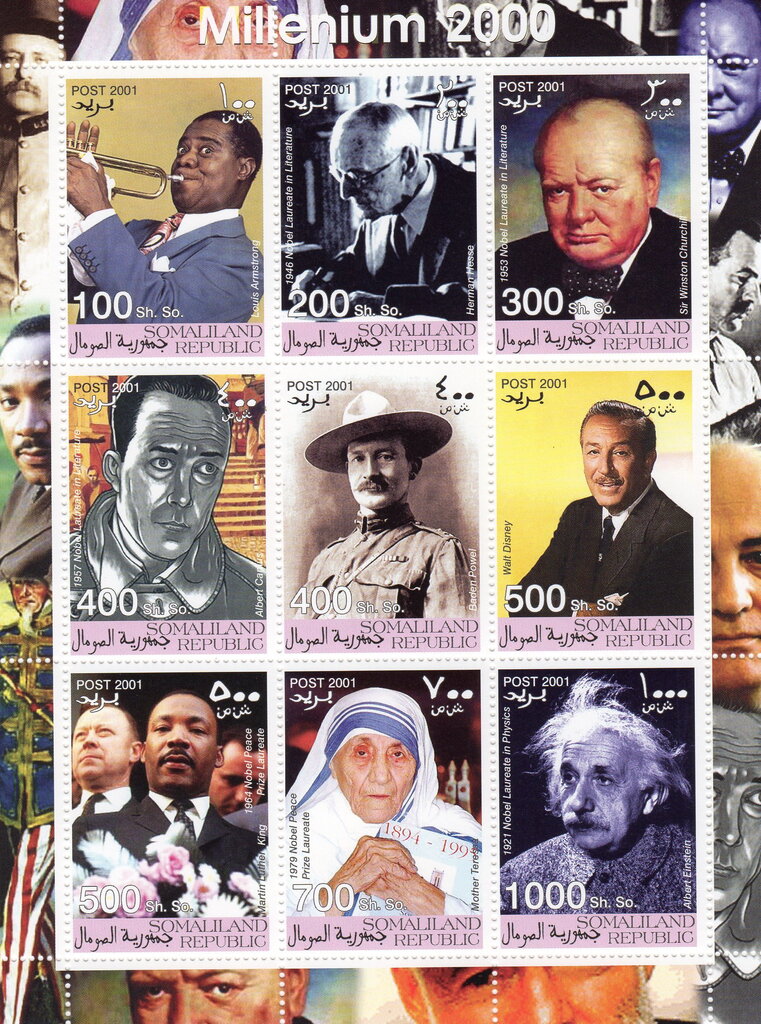 Millenium 2000 Famous Personalities