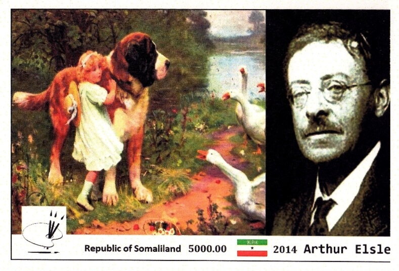Paintings by Arthur Elsley