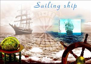 Souvenir Sheet, Sailing Ships, Somaliland,  , Sailing Ships