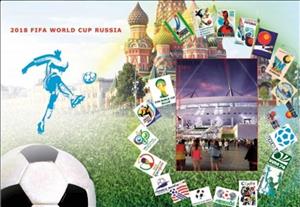 Souvenir Sheet, World Cup Football Soccer in 2018, Somaliland,  , Football (Soccer), Sports