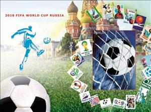 Souvenir Sheet, World Cup Football Soccer in 2018, Somaliland,  , Football (Soccer), Sports