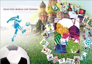 Souvenir Sheet, World Cup Football Soccer in 2018, Somaliland,  , Football (Soccer), Sports