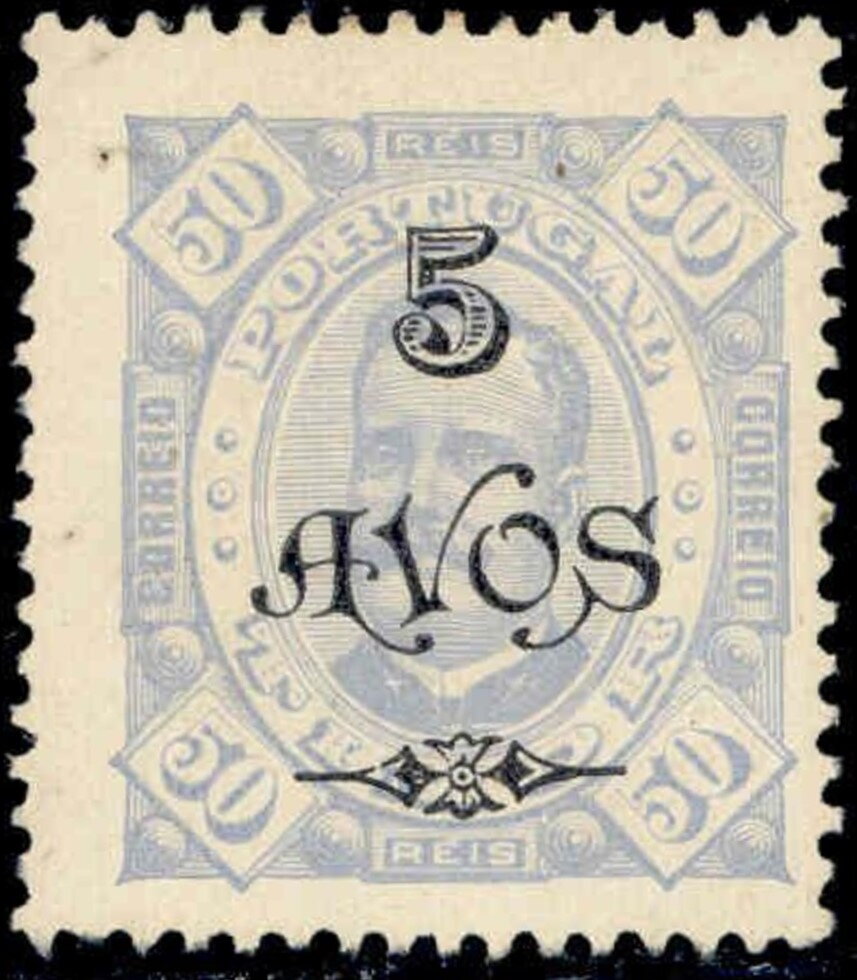 King Carlos surcharged