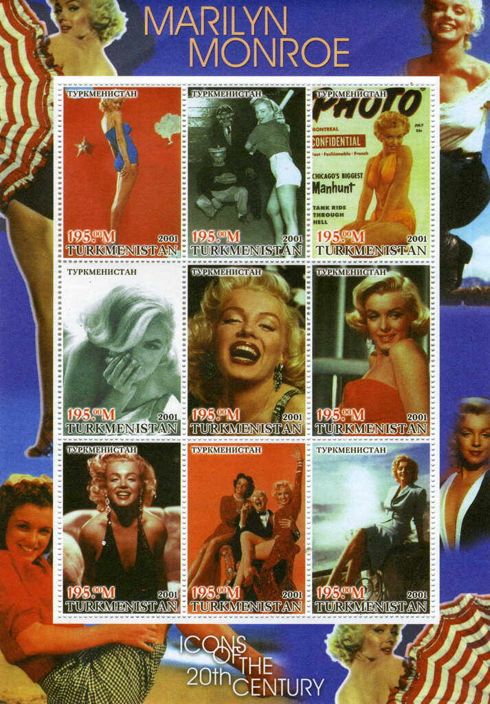 Icons of the 20th Century Marilyn Monroe