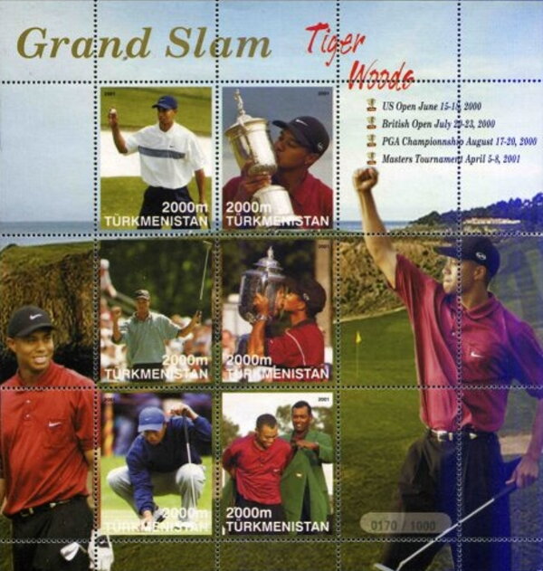 Tiger Woods Grand Slam