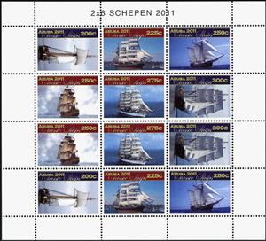 Full Pane, Classic Ships, Aruba,  , Sailing Ships, Ships