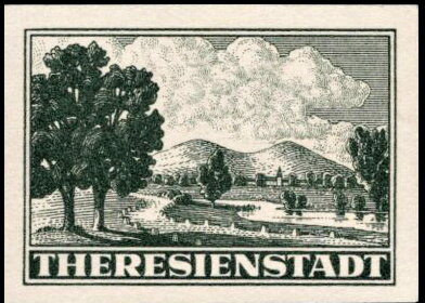 Admission stamp - Ghetto Theresienstant