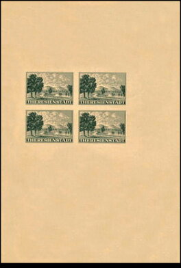 Admission stamp - Ghetto Theresienstant
