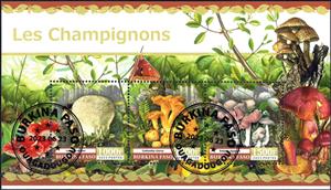 Mini Sheet, Mushrooms, Burkina Faso,  , Mushrooms