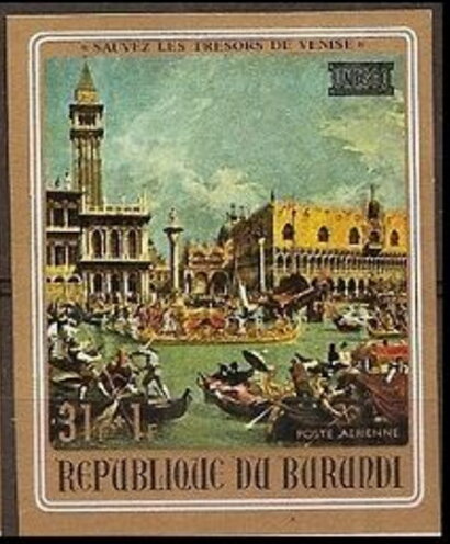 Doge's Palace and Piazzetta at Feast of Ascension