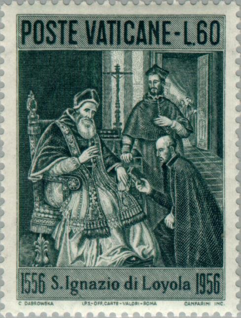 St. Ignatius submit at pope the rule of Company of Jesus