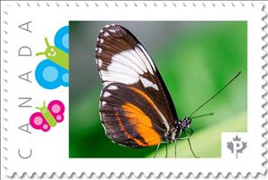 Stamp, Isabella Butterfly, Canada,  , Animals (Fauna), Butterflies and Moths, Insects