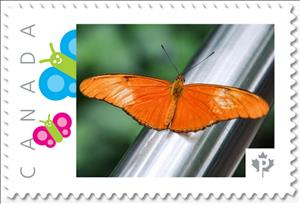 Stamp, Julia Butterfly, Canada,  , Animals (Fauna), Butterflies and Moths, Insects