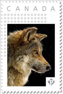 Stamp, Wolf, Canada,  , Animals (Fauna), Wolves