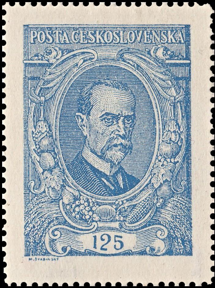 Tomáš Garrigue Masaryk (1850-1937), president