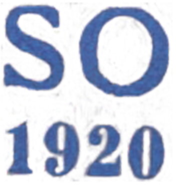 Sokol v letu - Windhover - overprint SO1920 (Test overprint)