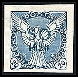 Sokol v letu - Windhover - overprint SO1920 (Test overprint)