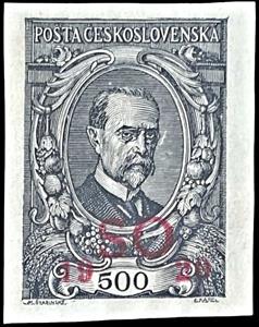 Stamp, Tomáš Garrigue Masaryk, president - overprint S O1920, Eastern Silesia,  , Famous People, Heads of State, Men, Politicians, Politics, Государственный деятель