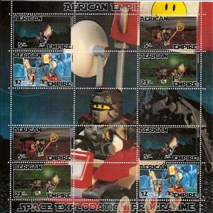 Mini Sheet, Space Explodation Programme, Fantasy Issues,  , Toys