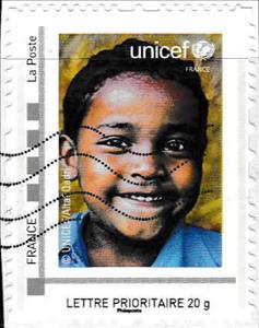 Stamp, Altai Oadri, France,  , Charity, Children, UNICEF