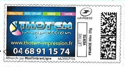 Stamp, Thot'em Impression, France,  , Printing presses