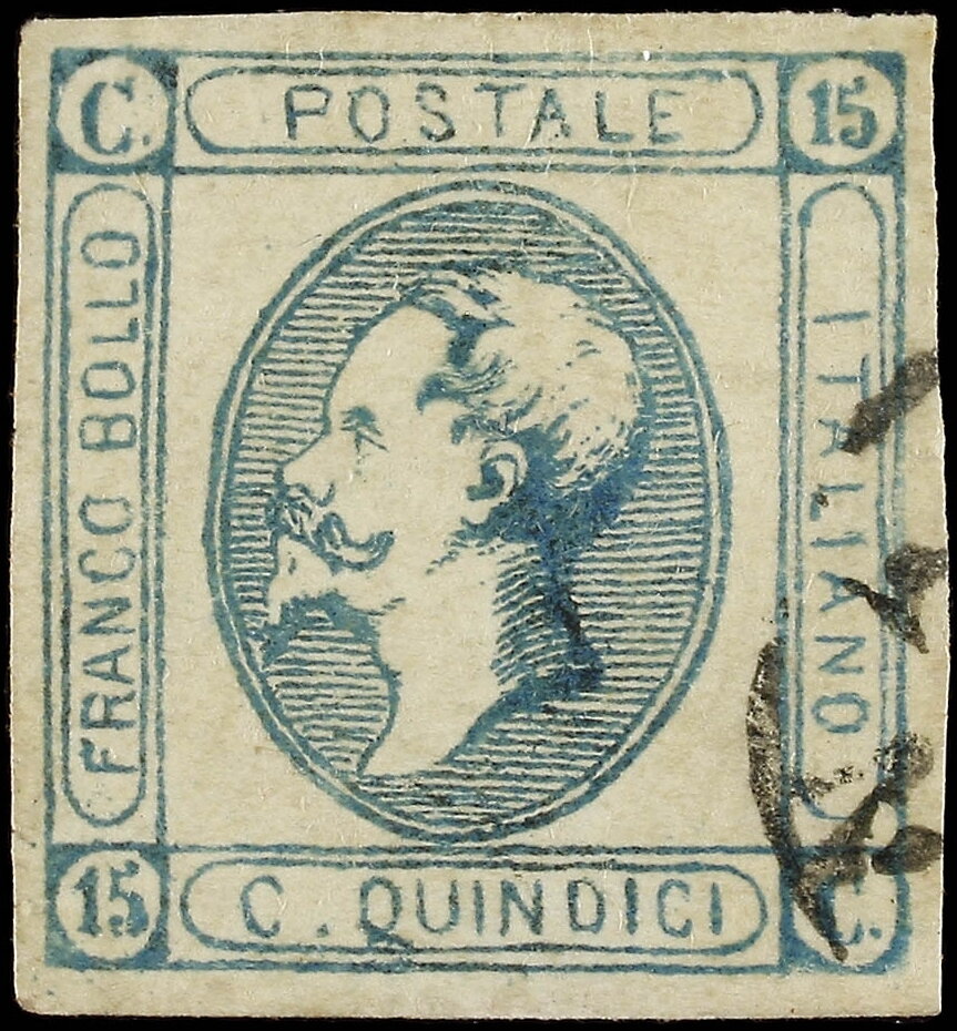 King Vittorio Emanuele II by an oval