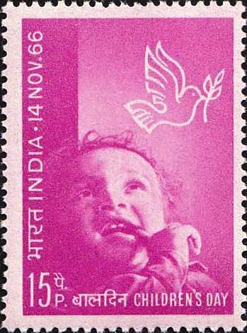 Child and dove