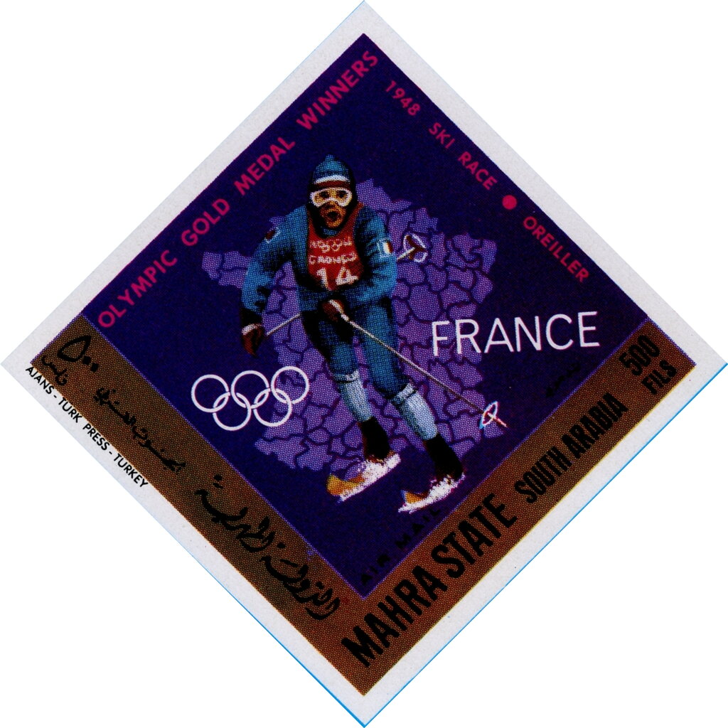 Downhill Skiing – Oreiller (1948)