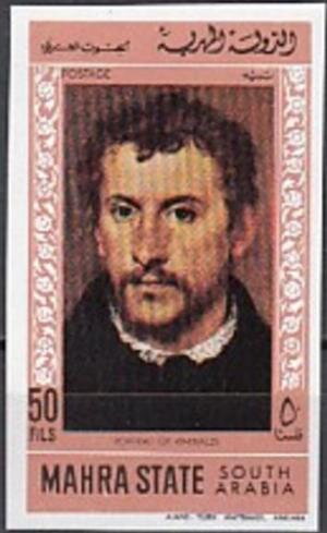 Ippolito Riminaldi, by Titian (aka Tiziano Vecellio)