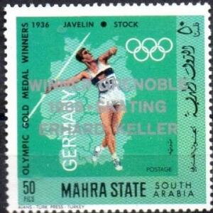 Javelin Throwing – Stick (1936)