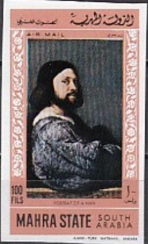 Man with a Quilted Sleeve, by Titian (aka Tiziano Vecellio)