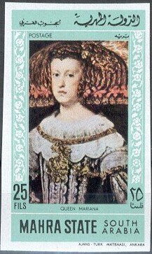Queen Mariana, by Diego Velázquez