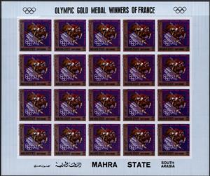 Full Pane, Show Jumping – D’Oriola (1964), Mahra,  , Animals (Fauna), Equestrianism and horse riding, Horses, Mammals, Olympic Games, Sports
