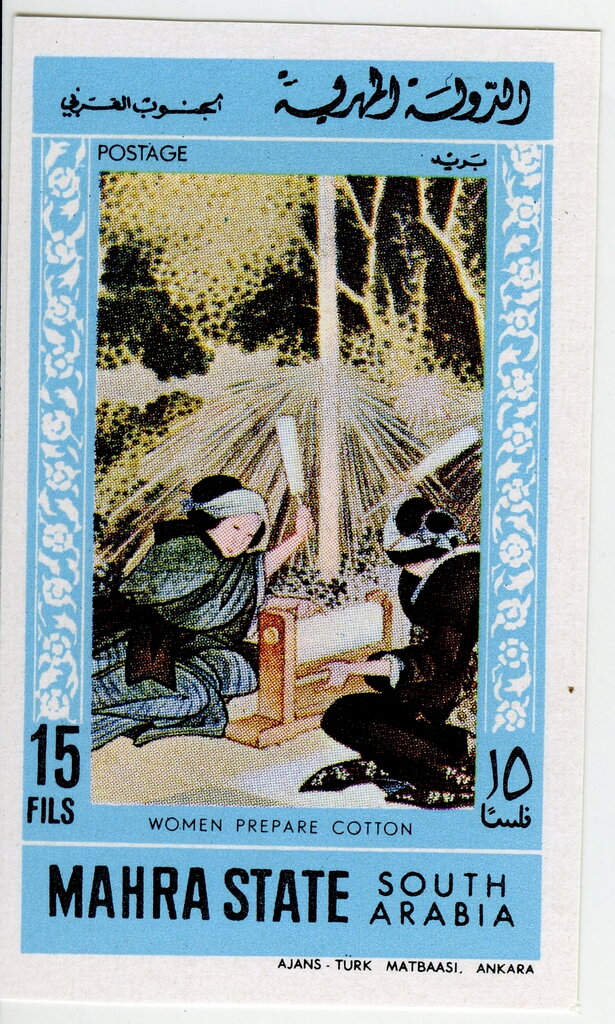 Women Prepare Cotton