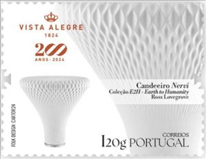 Stamp, Lamp Nervi, Portugal,  , Glass and Earthenware