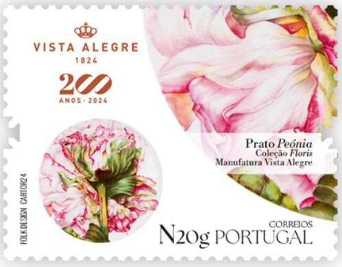 Peonies Plate