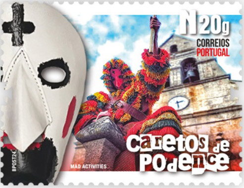 Scene from Caretos de Podence Festival