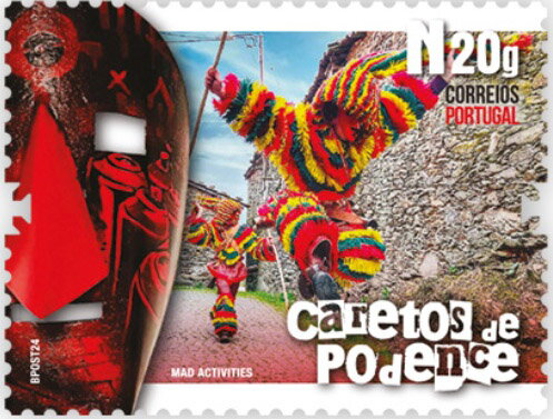 Scene from Caretos de Podence Festival