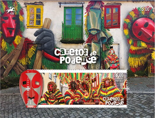 Scene from Caretos de Podence Festival