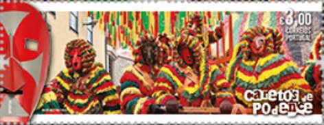 Scene from Caretos de Podence Festival
