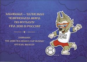 Booklet, FIFA World Cup, 2018, Russia - Mascot, Russia,  , Football (Soccer), Mascots, Sports
