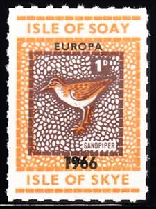 Stamp, Sandpiper, Scotland, Isle of Soay,  , Animals (Fauna), Birds