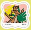 Stamp, Timon (meercat), Australia,  , Animals (Fauna), Cartoons, Disney