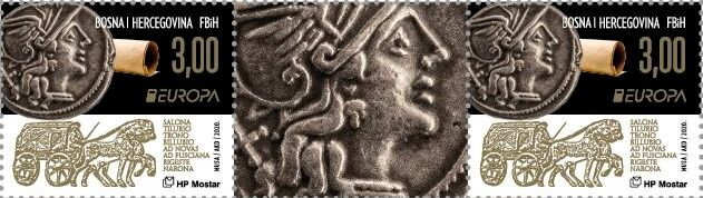 Roman Postal Route and Roman Coin