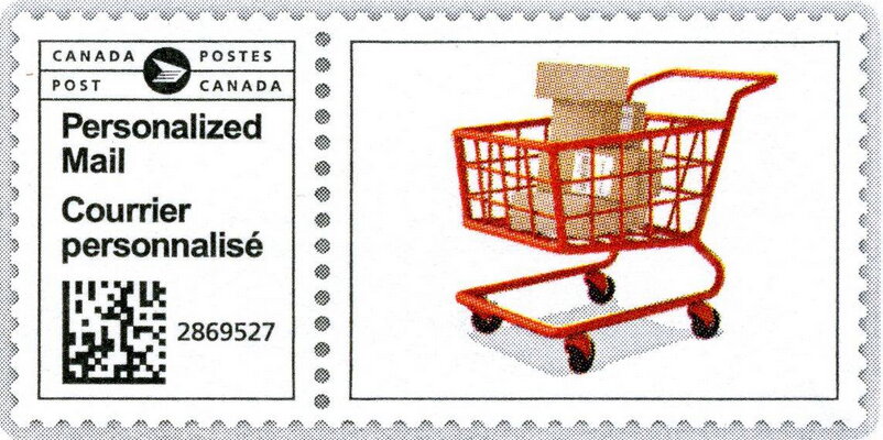 Supermarket Trolley with parcels (Flexidelivery)
