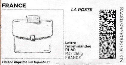 Briefcase. Redesign without laposte logo