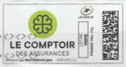 Stamp, Comptoir des Assurances, France,  , Insurances, Logos
